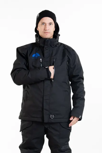 Jethwear - Adapt Jakke , 3in1 Black/Cobalt, M 