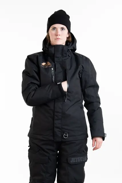 Jethwear - Adapt Jakke , 3in1 Black/Rose, XS 