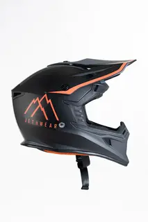 Jethwear - Force Hjelm Black/Grey/Orange