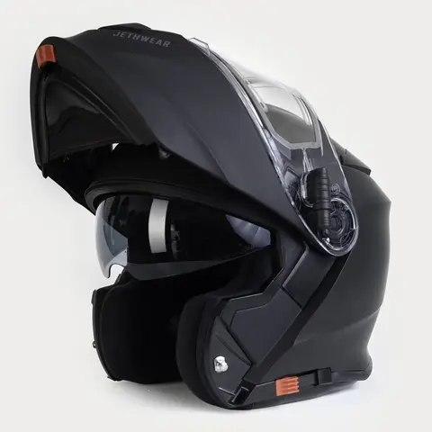 Jethwear - "Flip Up" Hjelm Black