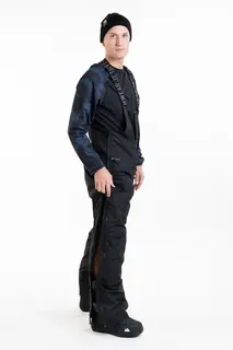 Jethwear - M&#39;s Treeline BIB-Bukse  Skall Black