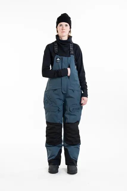 Jethwear - W's Treeline BIB-Bukse, 60g Deep Sea, M 