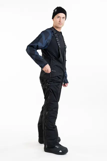 Jethwear - M's Treeline BIB-Bukse, 150g Black, XS 