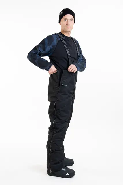 Jethwear - M's Treeline BIB-Bukse -SAFE Black, L 