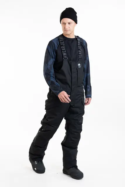 Jethwear - M's Treeline BIB-Bukse -SAFE Black, L 