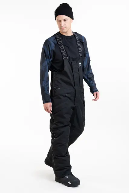 Jethwear - M's Treeline BIB-Bukse -SAFE Black, L 