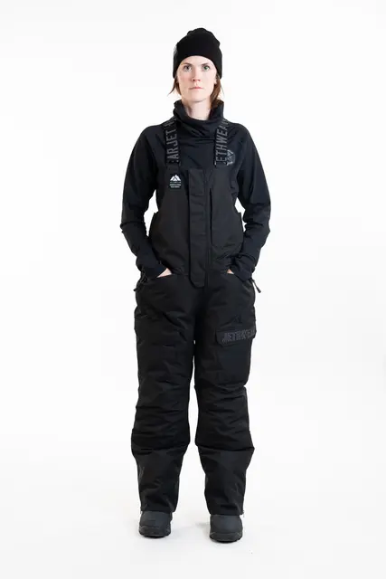 Jethwear - W's Treeline BIB-Bukse-SAFE Black, L 