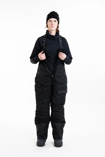 Jethwear - W's Treeline BIB-Bukse-SAFE Black, L 