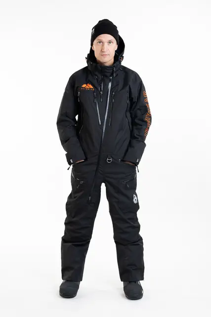 Jethwear - The One V2  Skall Black/Orange, L 