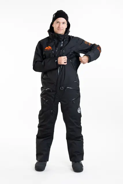 Jethwear - The One V2  Skall Black/Orange, L 