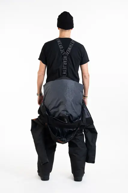 Jethwear - The One V2  Skall Black/Orange, L 