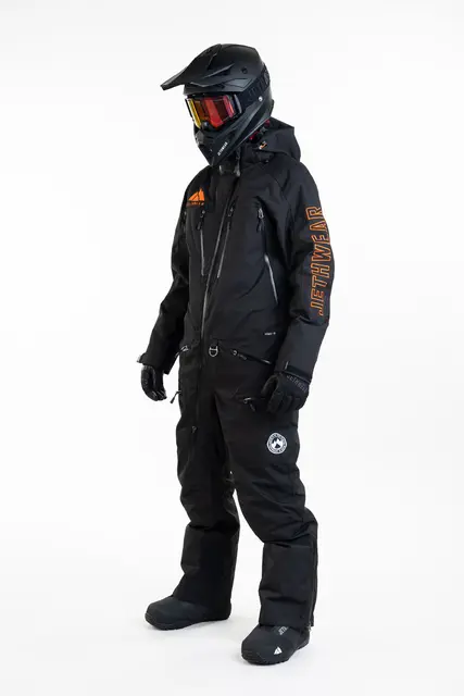 Jethwear - The One V2  Skall Black/Orange, L 