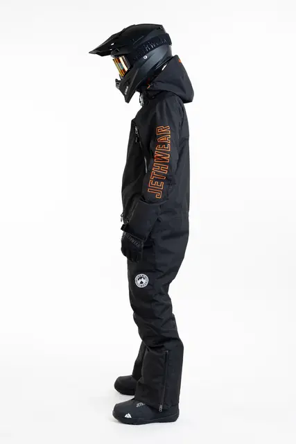 Jethwear - The One V2  Skall Black/Orange, L 