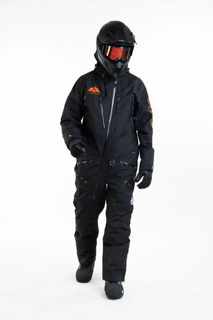 Jethwear - The One V2  Skall Black/Orange, L 