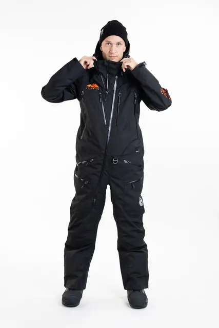 Jethwear - The One V2  Skall Black/Orange, L 