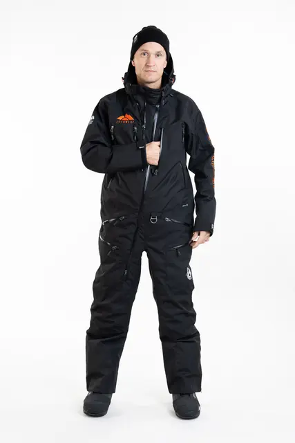 Jethwear - The One V2  Skall Black/Orange, L 