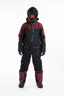 Jethwear - The One V2  Skall Black/Burgundy