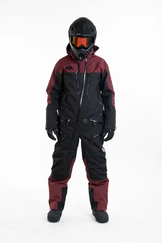Jethwear - The One V2  Skall Black/Burgundy