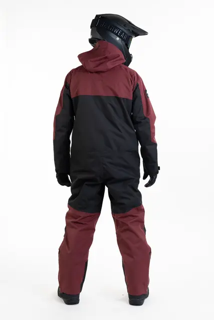 Jethwear - The One V2  Skall Black/Burgundy, L 