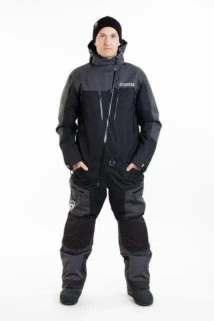 Jethwear - M's Venture Suit - SAFE Black/Iron/White, L 