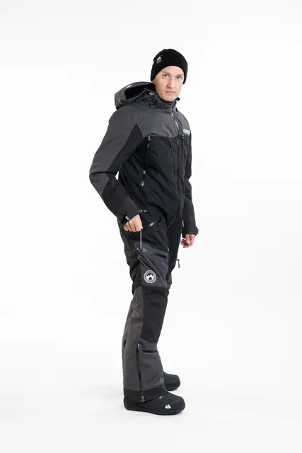 Jethwear - M's Venture Suit - SAFE Black/Iron/White, L 