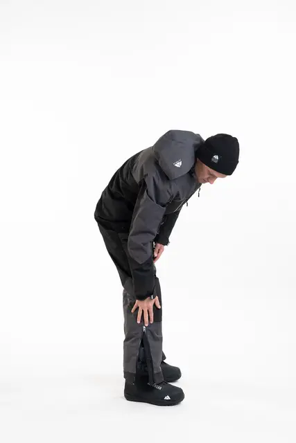 Jethwear - M's Venture Suit - SAFE Black/Iron/White, L 