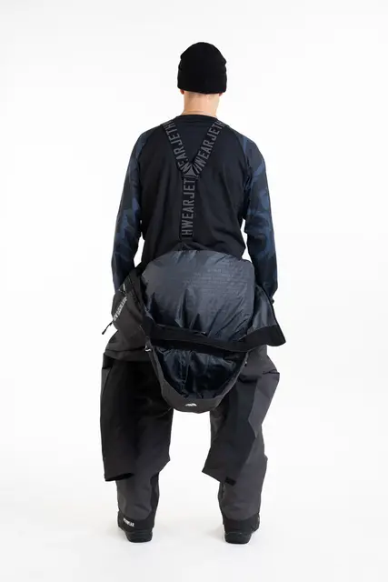 Jethwear - M's Venture Suit - SAFE Black/Iron/White, L 