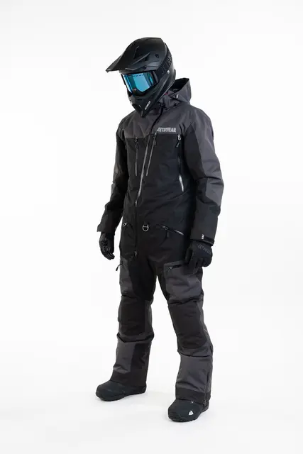 Jethwear - M's Venture Suit - SAFE Black/Iron/White, L 