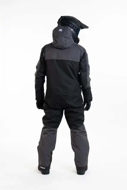 Jethwear - M's Venture Suit - SAFE Black/Iron/White, L 