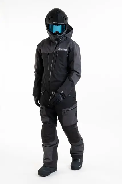 Jethwear - M's Venture Suit - SAFE Black/Iron/White, L 