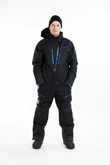 Jethwear - M's Venture Suit - SAFE Black/Cobalt, M 