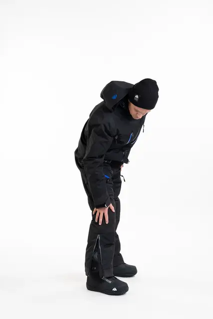 Jethwear - M's Venture Suit - SAFE Black/Cobalt, M 