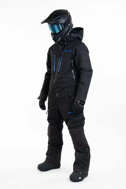 Jethwear - M's Venture Suit - SAFE Black/Cobalt, M 