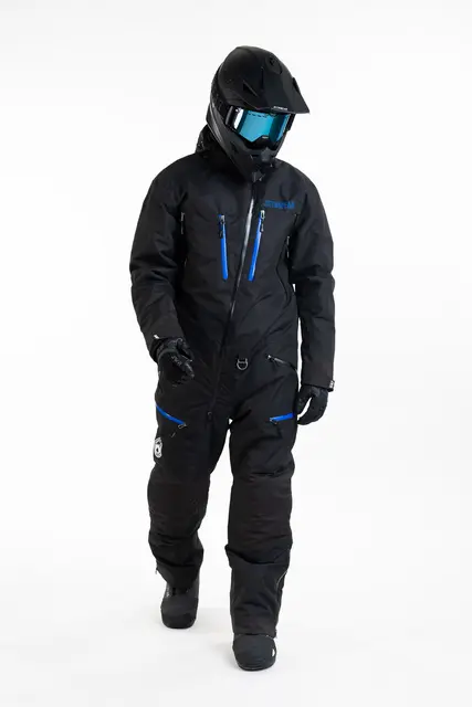 Jethwear - M's Venture Suit - SAFE Black/Cobalt, M 