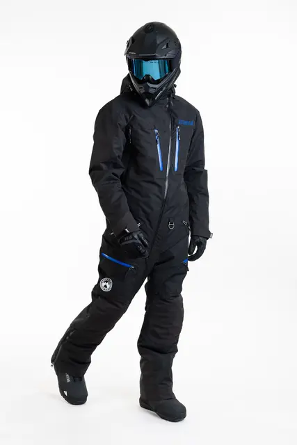 Jethwear - M's Venture Suit - SAFE Black/Cobalt, M 