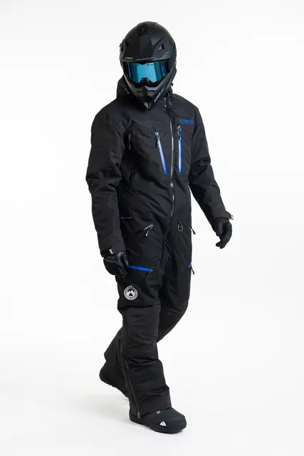 Jethwear - M's Venture Suit - SAFE Black/Cobalt, M 