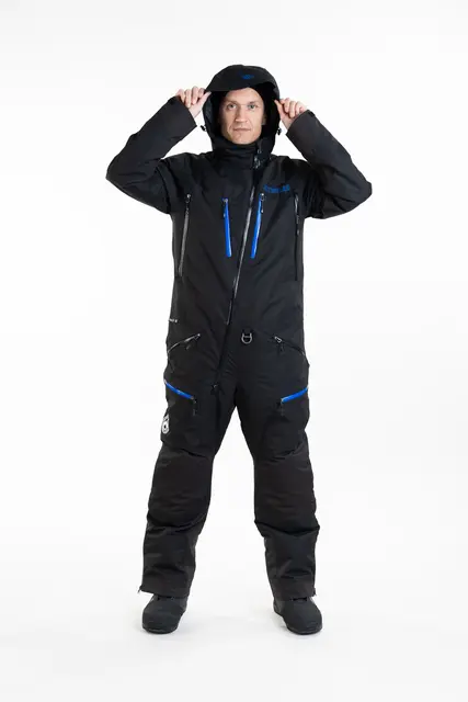 Jethwear - M's Venture Suit - SAFE Black/Cobalt, M 