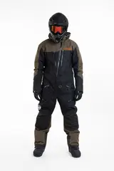 Jethwear - M&#39;s Venture Suit - SAFE Olive/Orange, L