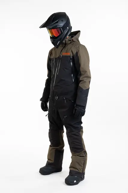 Jethwear - M's Venture Suit - SAFE Olive/Orange, L 