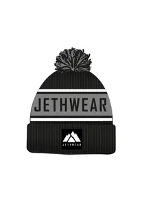 JW PomPom Lue, Black/Grey Black/Grey, One size