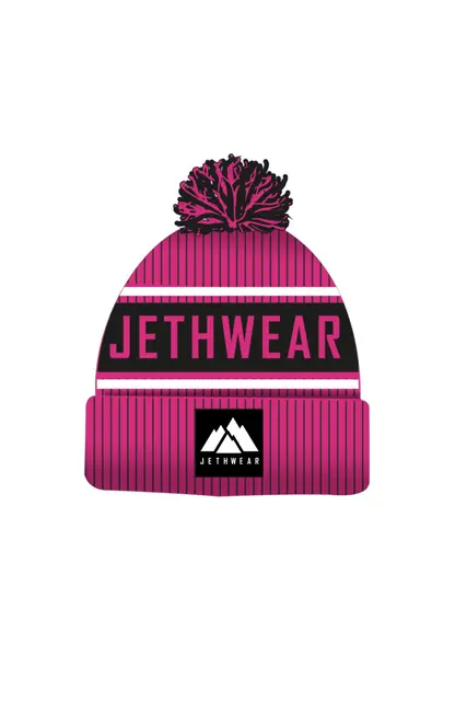 JW PomPom Lue, Pink/Black Pink/Black, One size 