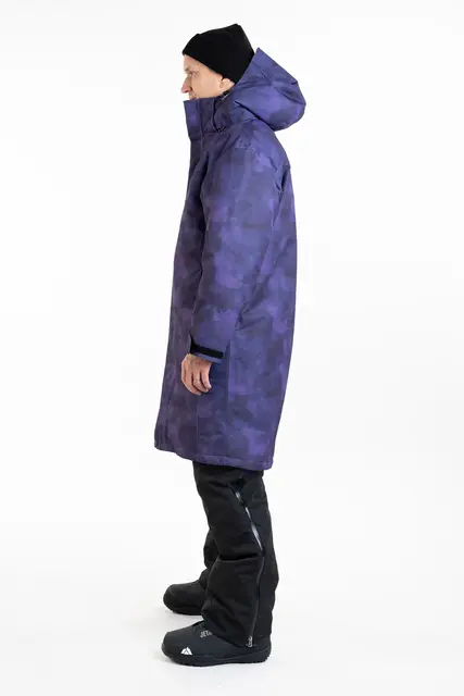 Jethwear - Pit Coat Purple TieDye, S/M 