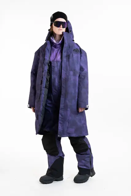 Jethwear - Pit Coat Purple TieDye, S/M 