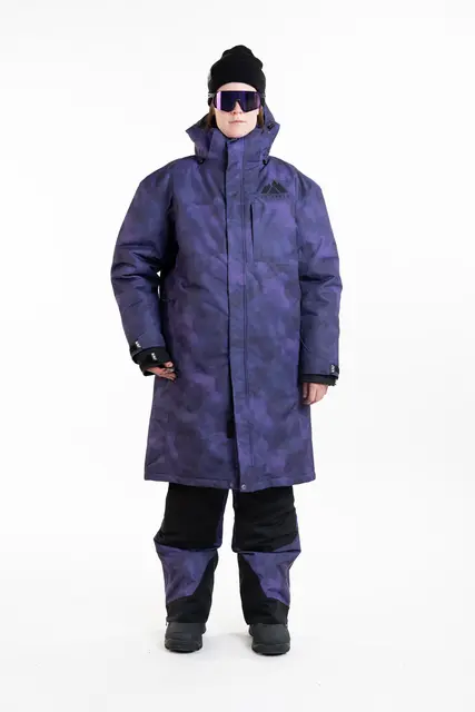 Jethwear - Pit Coat Purple TieDye, S/M 