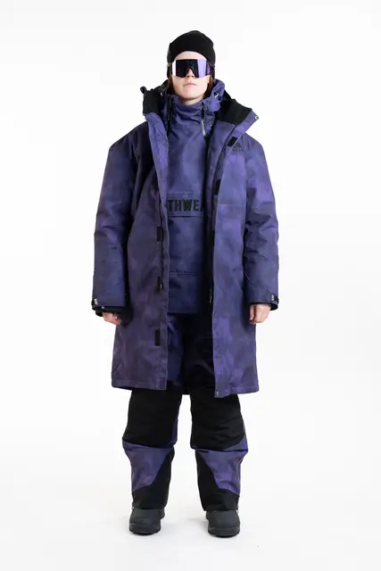 Jethwear - Pit Coat Purple TieDye, S/M 