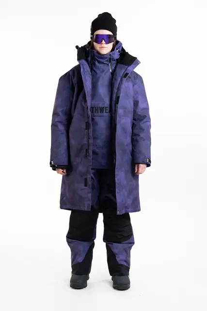 Jethwear - Pit Coat Purple TieDye, S/M 