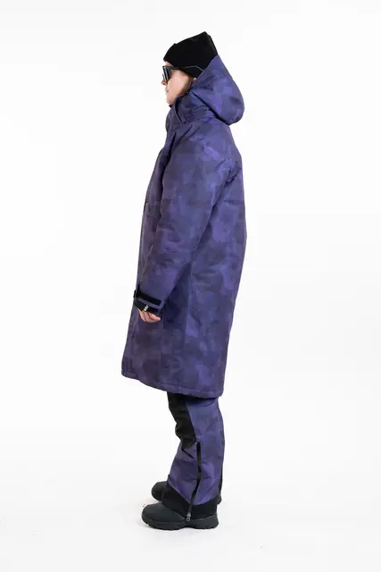 Jethwear - Pit Coat Purple TieDye, S/M 