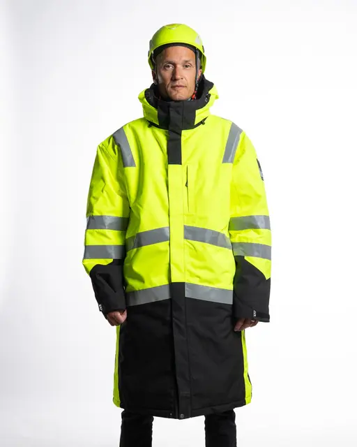 Jethwear - Arbeidsjakke/frakk S/M Safety Yellow 