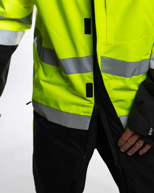 Jethwear - Arbeidsjakke/frakk S/M Safety Yellow 