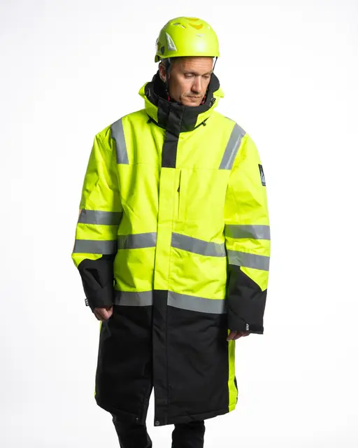 Jethwear - Arbeidsjakke/frakk S/M Safety Yellow 